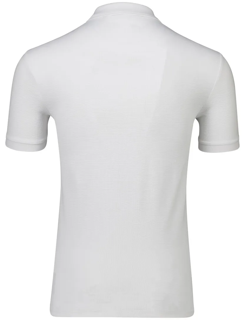 katoenen Lyle & Scott poloshirt wit effen slim fit