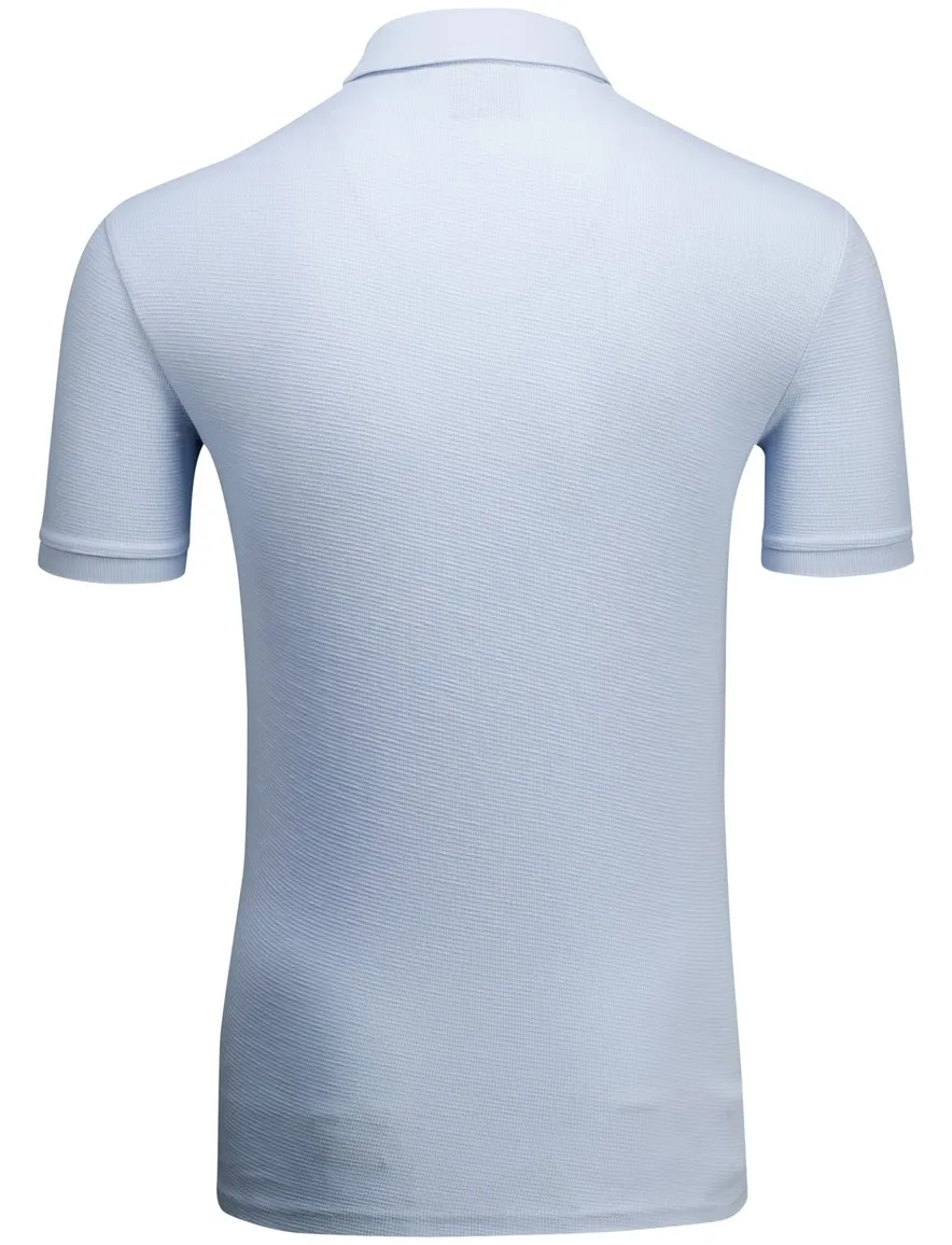 Lyle & Scott Milano polo shirt lichtblauw