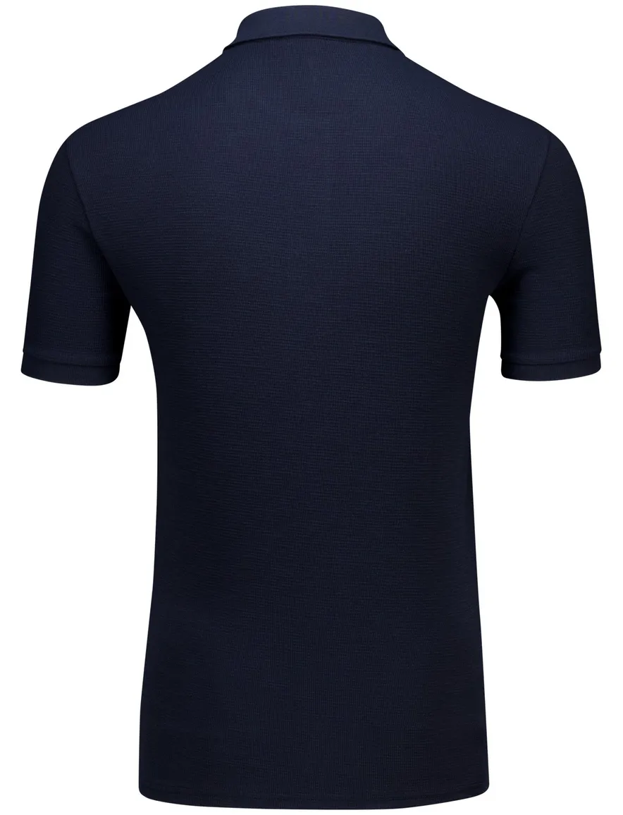 Lyle & Scott Milano polo shirt donkerblauw