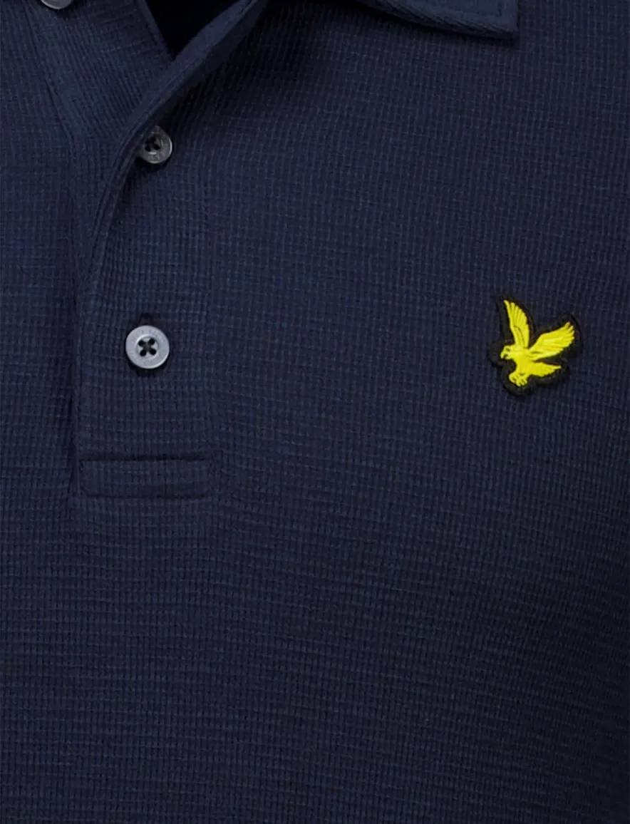 Lyle & Scott Milano polo shirt donkerblauw