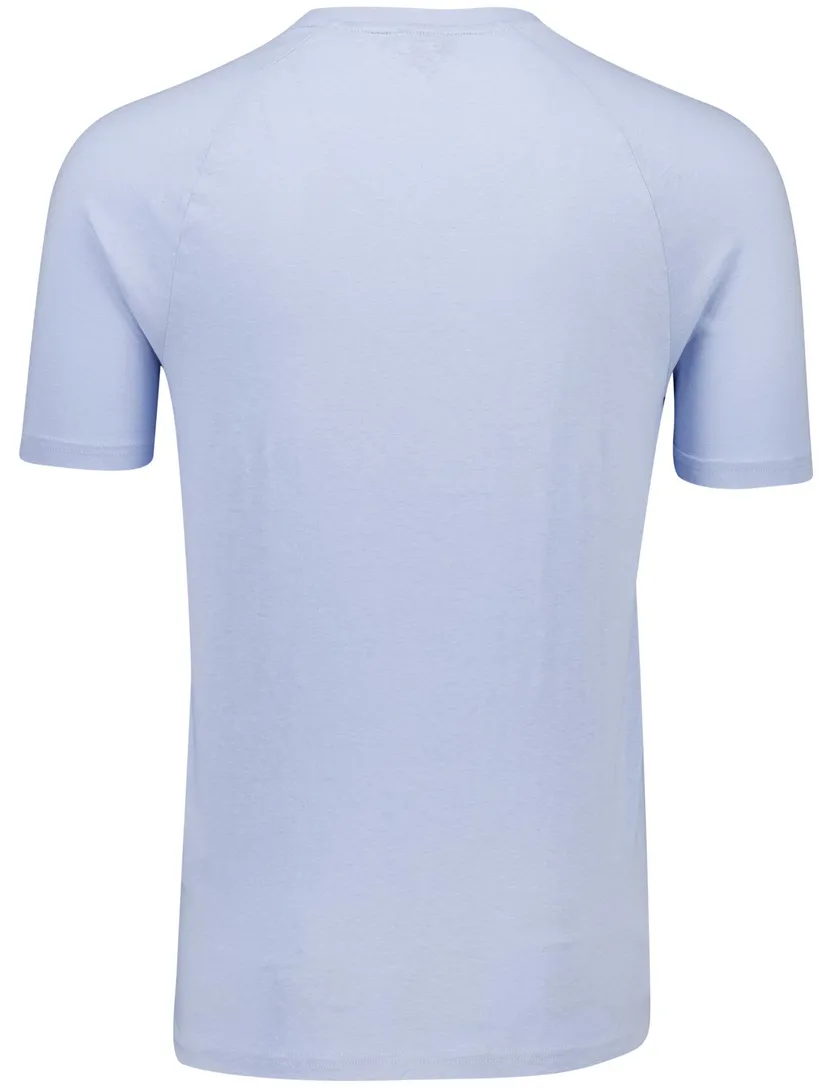 Lyle & Scott T-shirt lichtblauw katoen