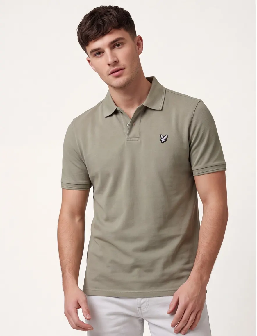 Lyle & Scott polo-shirt beige
