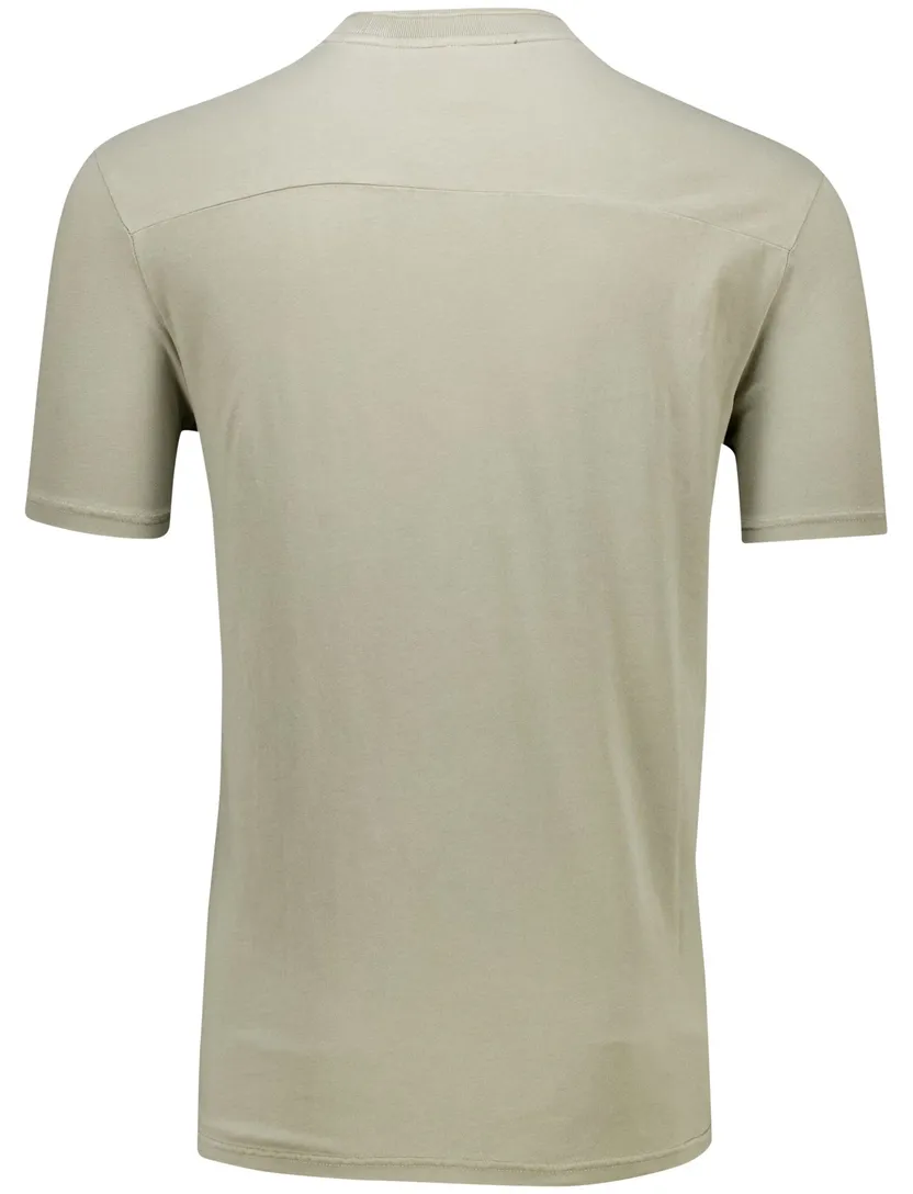 Lyle & Scott T-shirt groen ronde hals katoenen normale fit