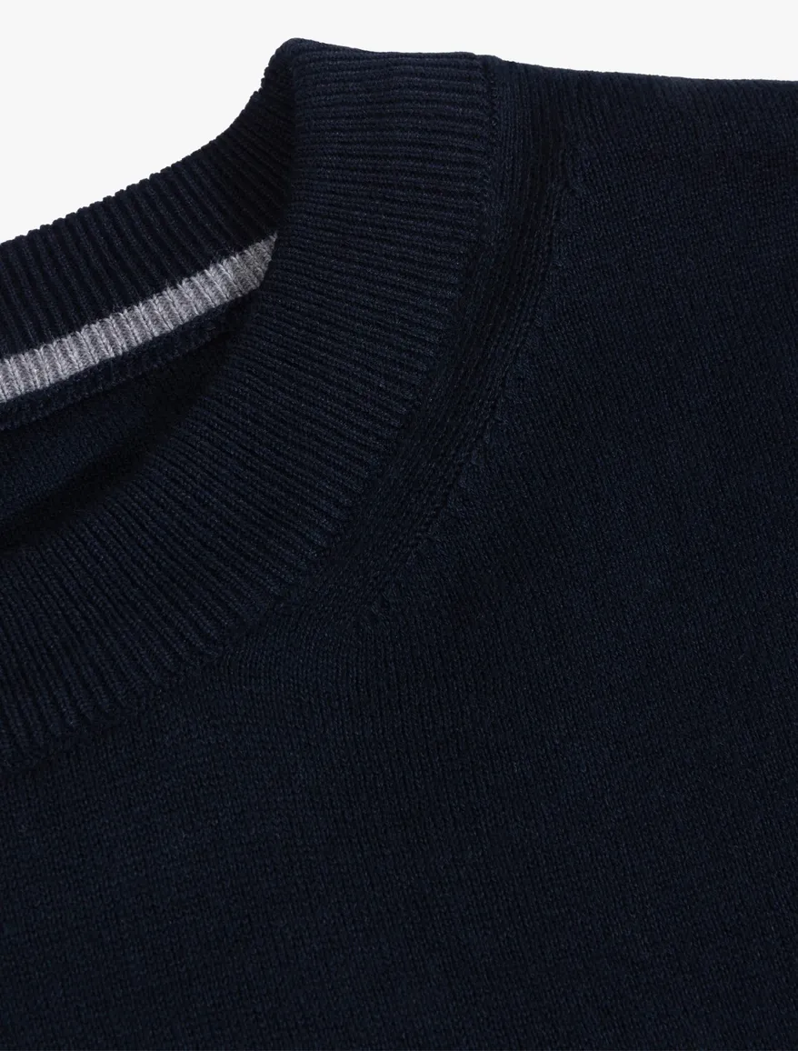 t-shirt donkerblauw Cavallaro