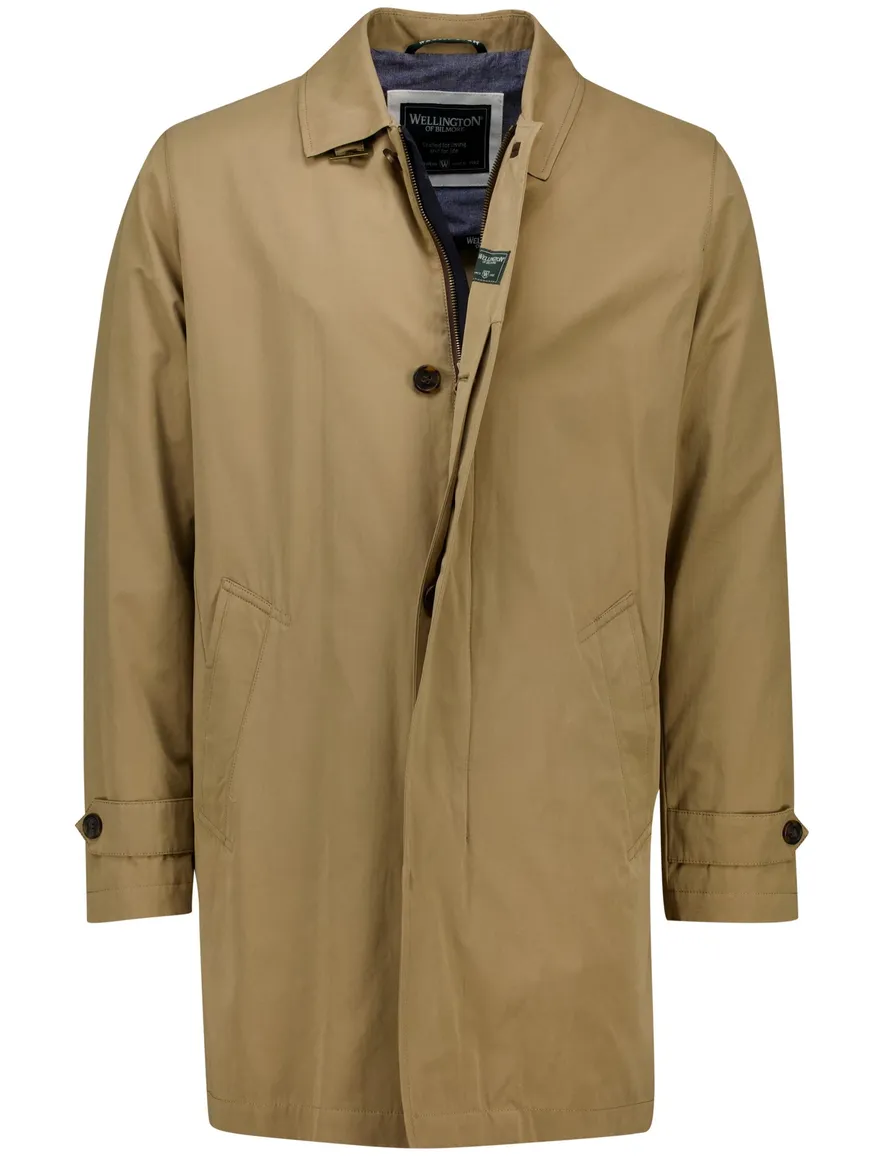 Wellington of Bilmore zomerjas beige effen lang
