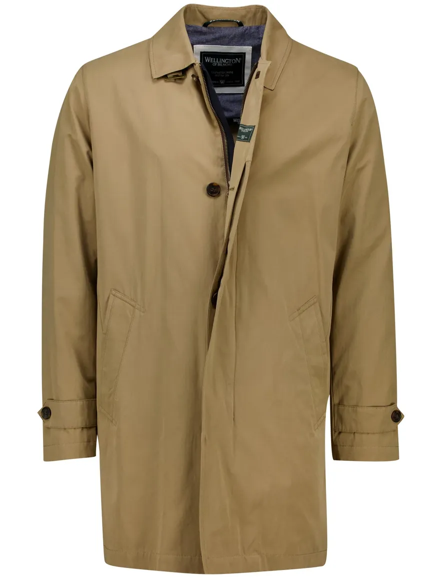 Wellington of Bilmore zomerjas beige effen lang