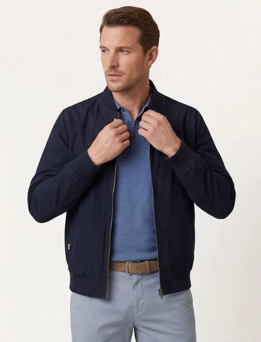 Wellington of Bilmore jack English Lumber donkerblauw effen