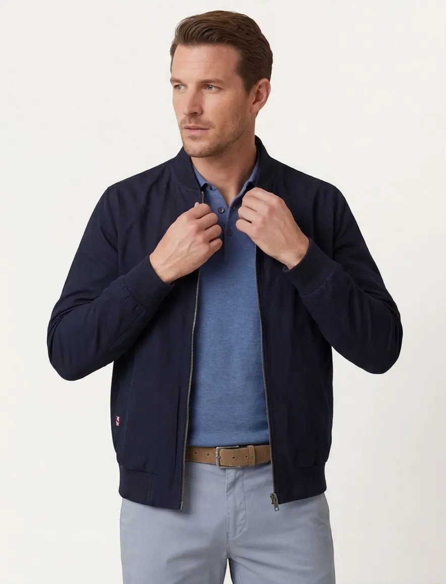 Wellington of Bilmore jack English Lumber donkerblauw effen