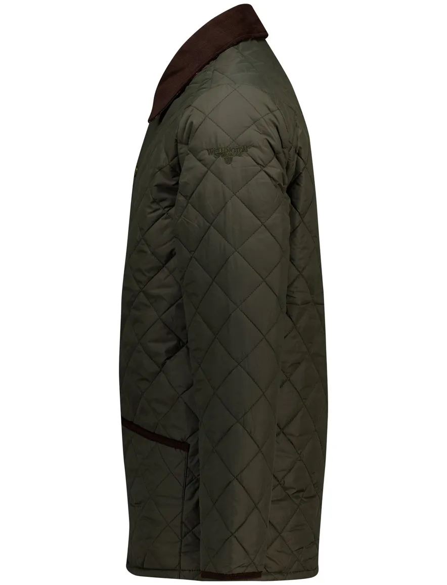 Wellington of Bilmore jack York quilted groen met vulling