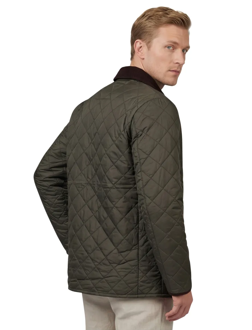 Wellington of Bilmore jack York quilted groen met vulling