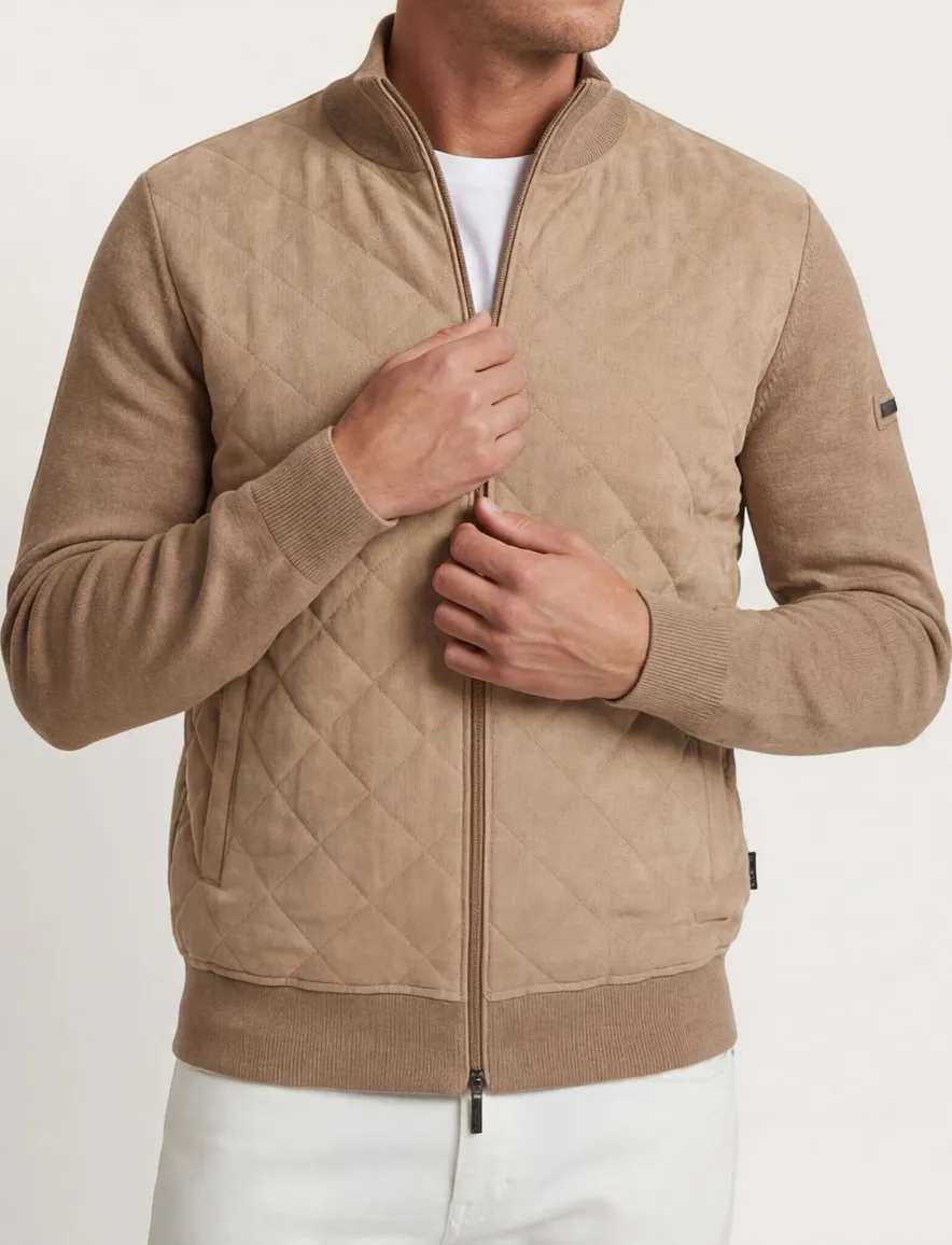 Bugatti outdoor vest bruin zakken