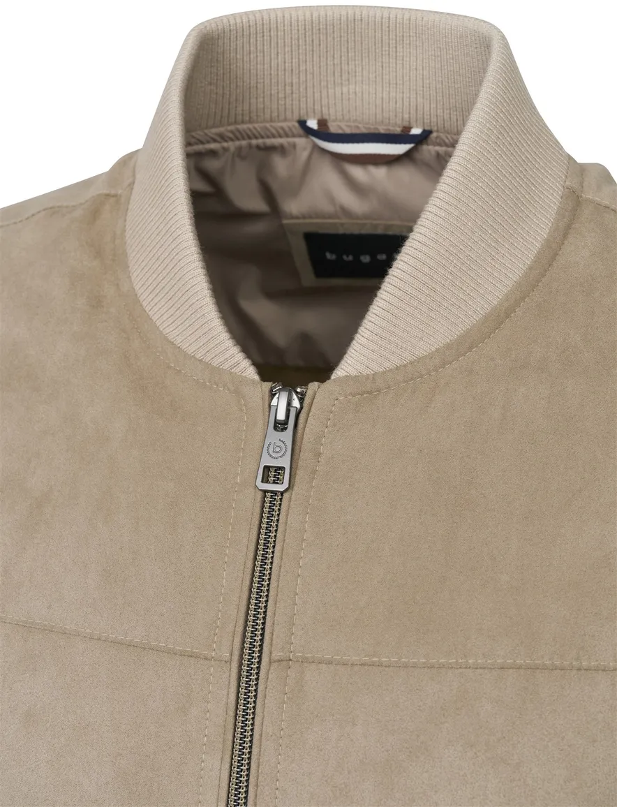 Bugatti outdoor vest beige wijde fit