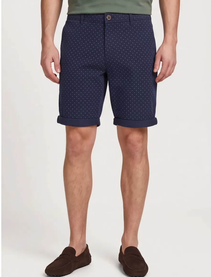 Jack & Jones chino korte broek donkerblauw