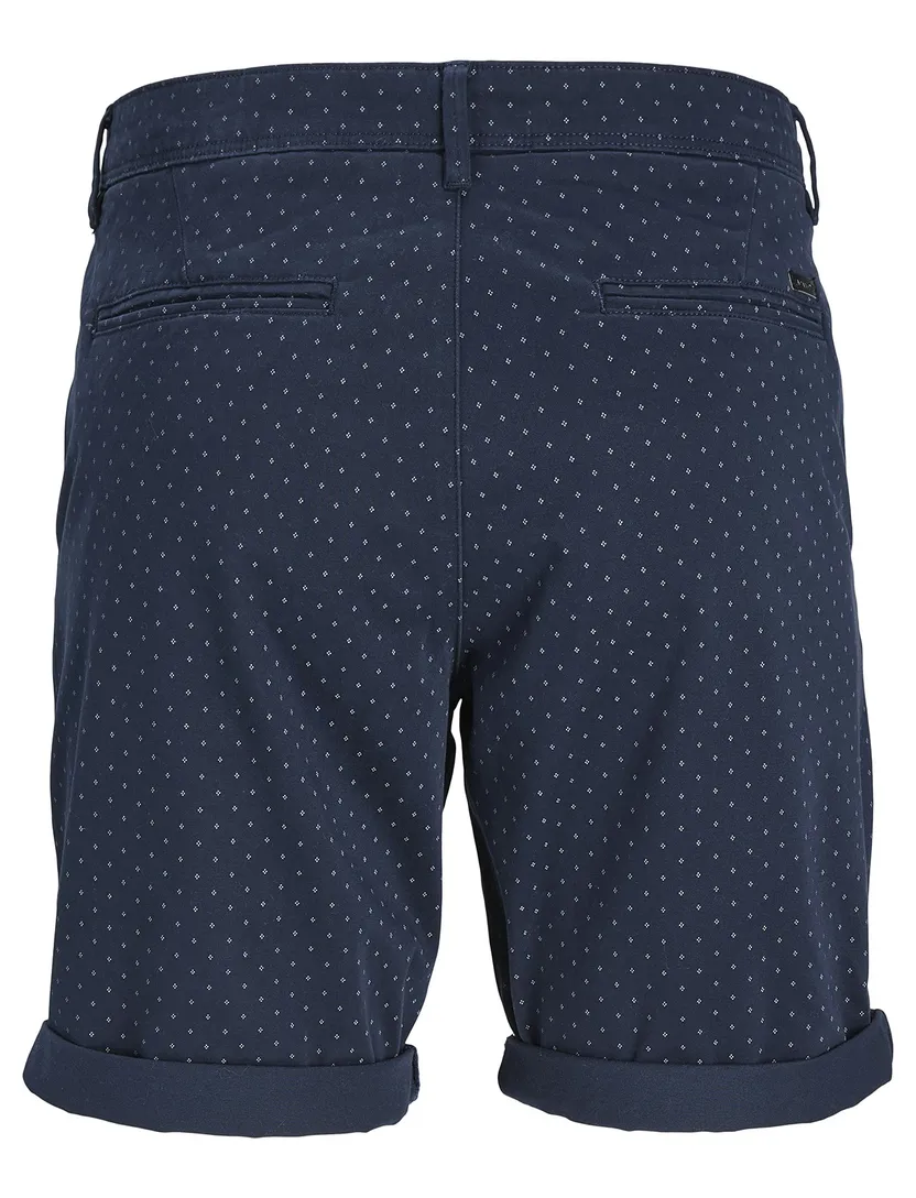 chino korte broek Jack & Jones donkerblauw