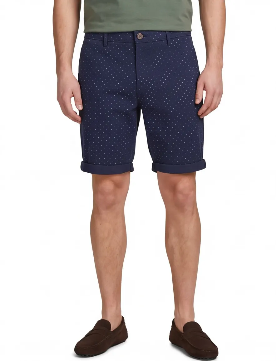 Jack & Jones chino korte broek donkerblauw