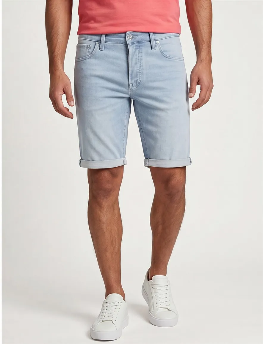 korte broek lichtblauw Jack & Jones