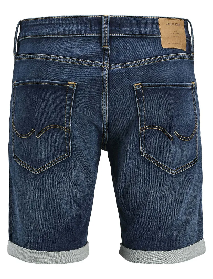 Blue Denim korte broek Jack & Jones donkerblauw