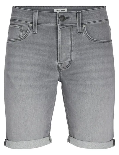 Jack & Jones Jack & Jones Grey Denim korte broek grijs