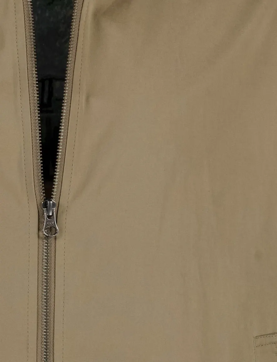 Wellington of Bilmore zomerjas camel effen katoen