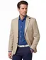 Roy Robson colbert beige linnen Regular Fit