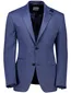 Roy Robson colbert blauw effen regular fit