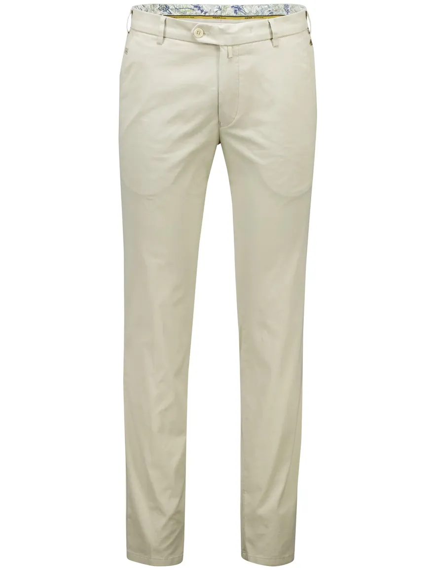Meyer Bonn modern fit chino beige katoen