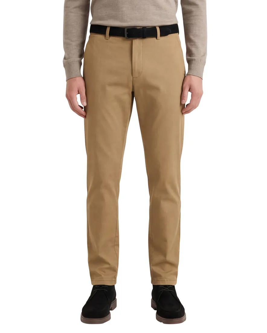 Meyer Bonn pantalon bruin katoen