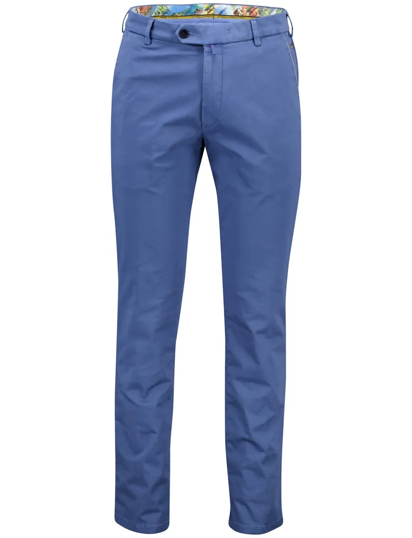 Meyer Pantalon flatfront NewYork blauw