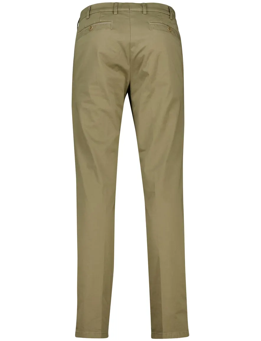 Meyer new york pantalon katoen bruin flatfront