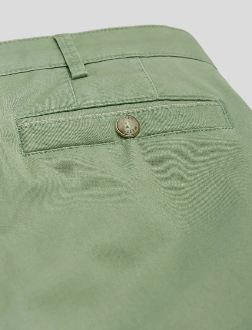 Meyer b-palma broek groen katoen