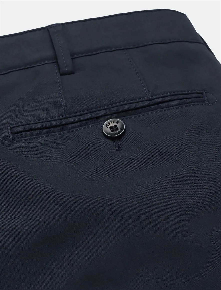 katoenen broek donkerblauw Meyer Bonn