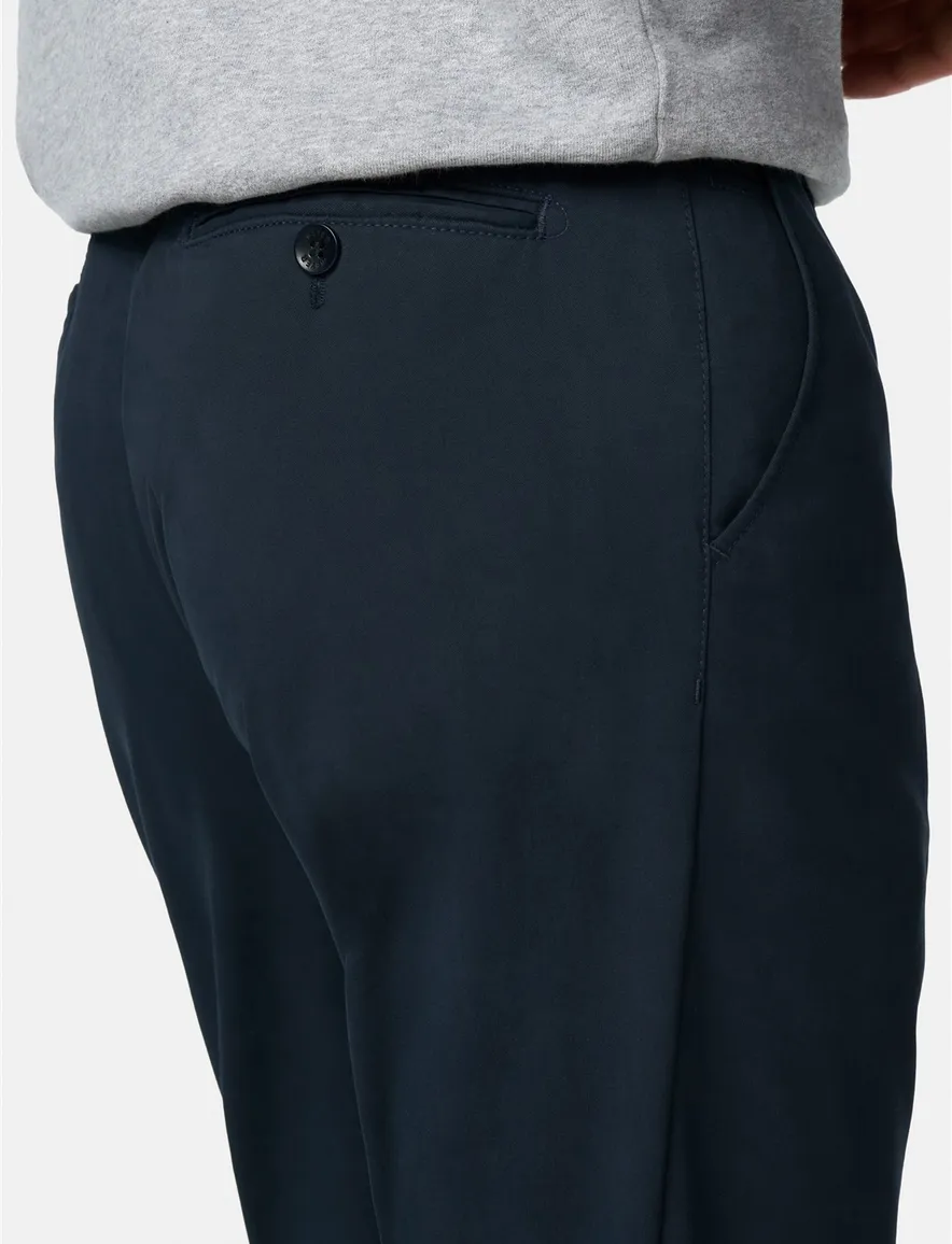 katoenen broek donkerblauw Meyer Bonn