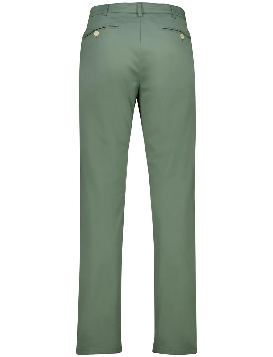 Meyer Active Bonn pantalon effen groen normale fit