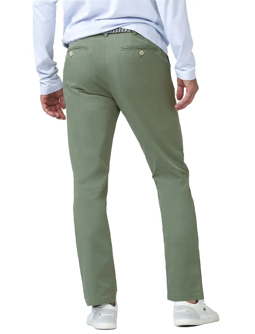 pantalon groen Meyer normale fit