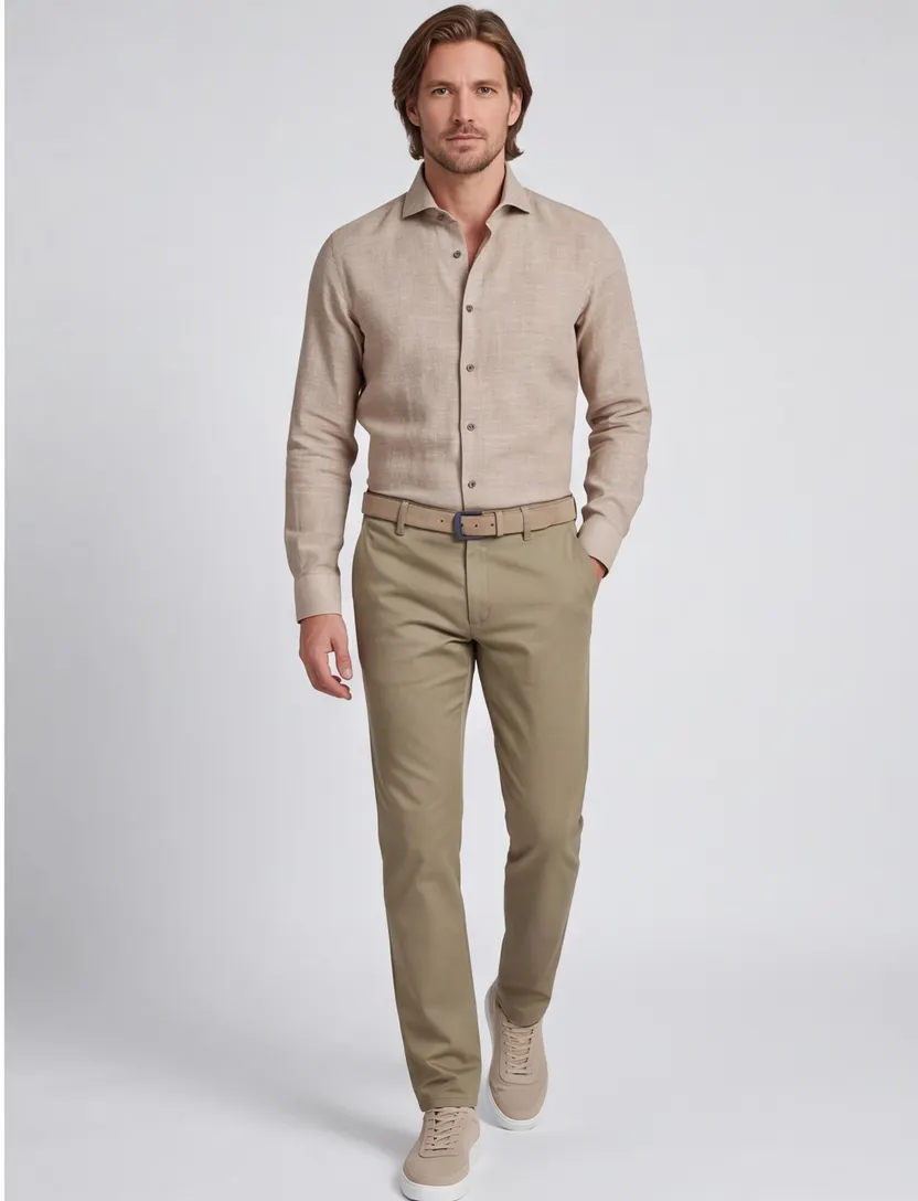 Meyer Active Bonn modern fit pantalon effen