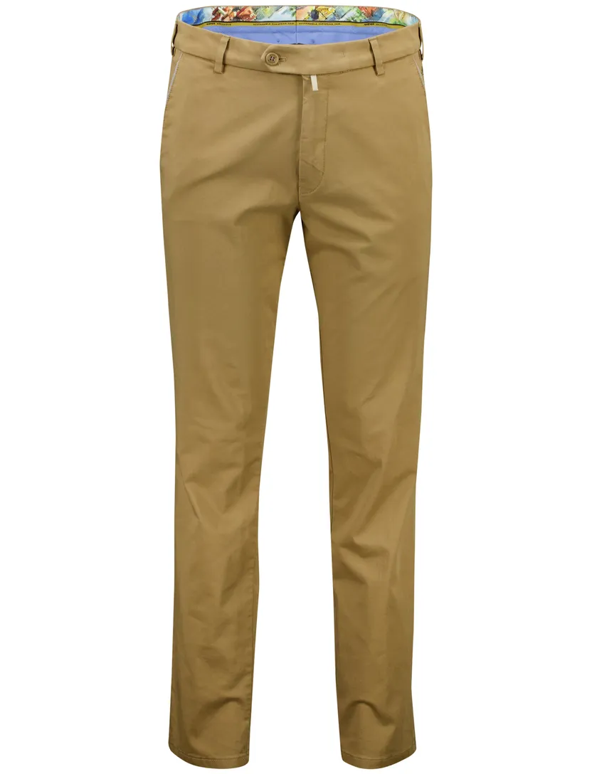 Meyer pantalon katoen bruin