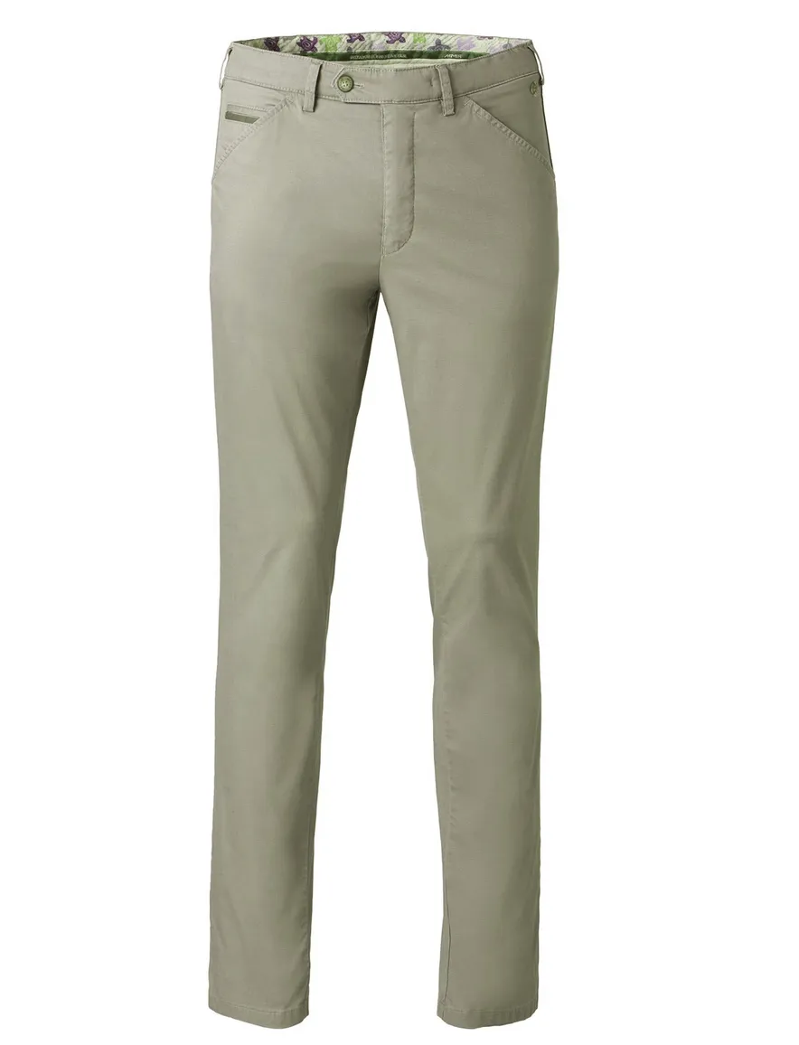 Meyer Chicago katoenen broek groen