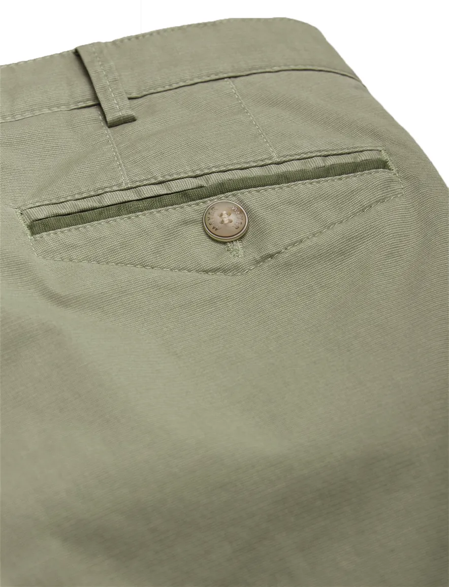 Meyer Chicago katoenen broek groen