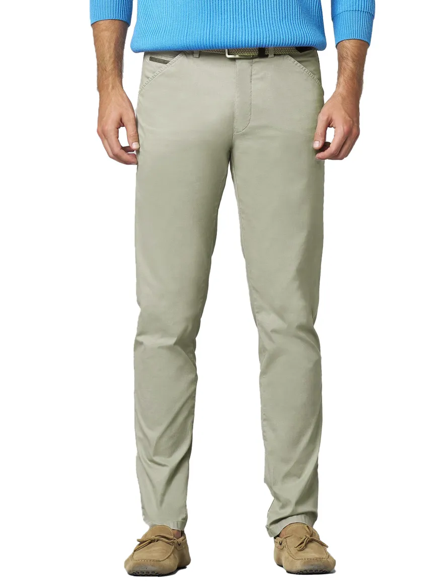 Meyer Chicago katoenen broek groen