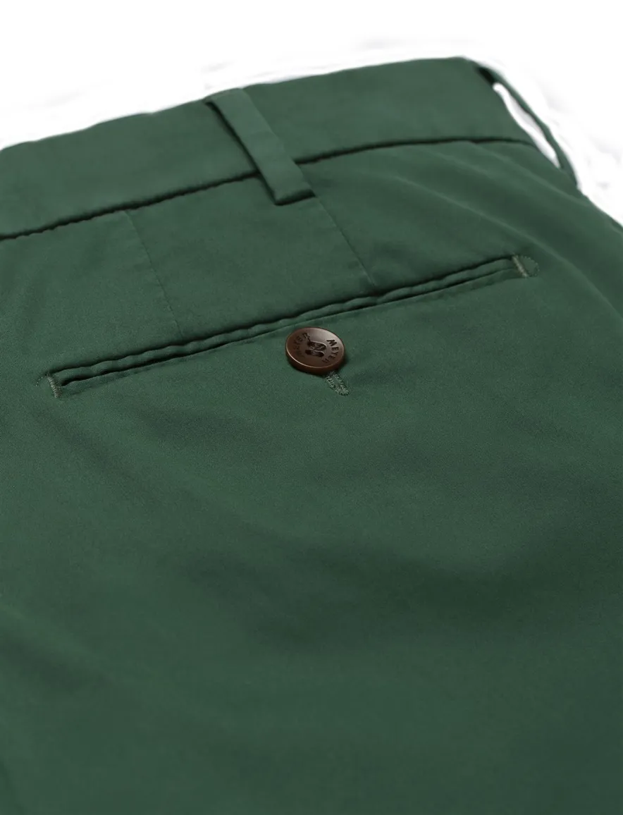 Meyer Bonn katoenen broek modern fit groen