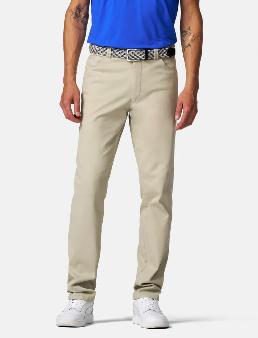 katoenen broek Meyer Dublin beige