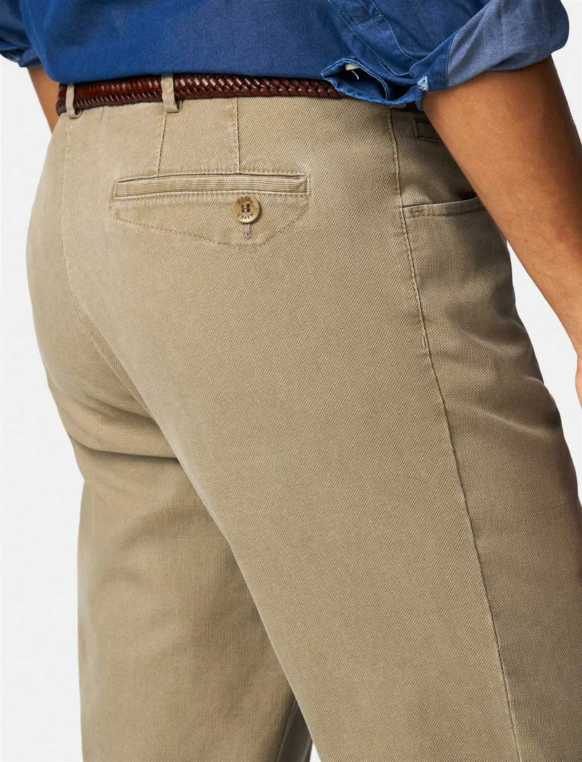 Meyer Dublin chino beige normale fit
