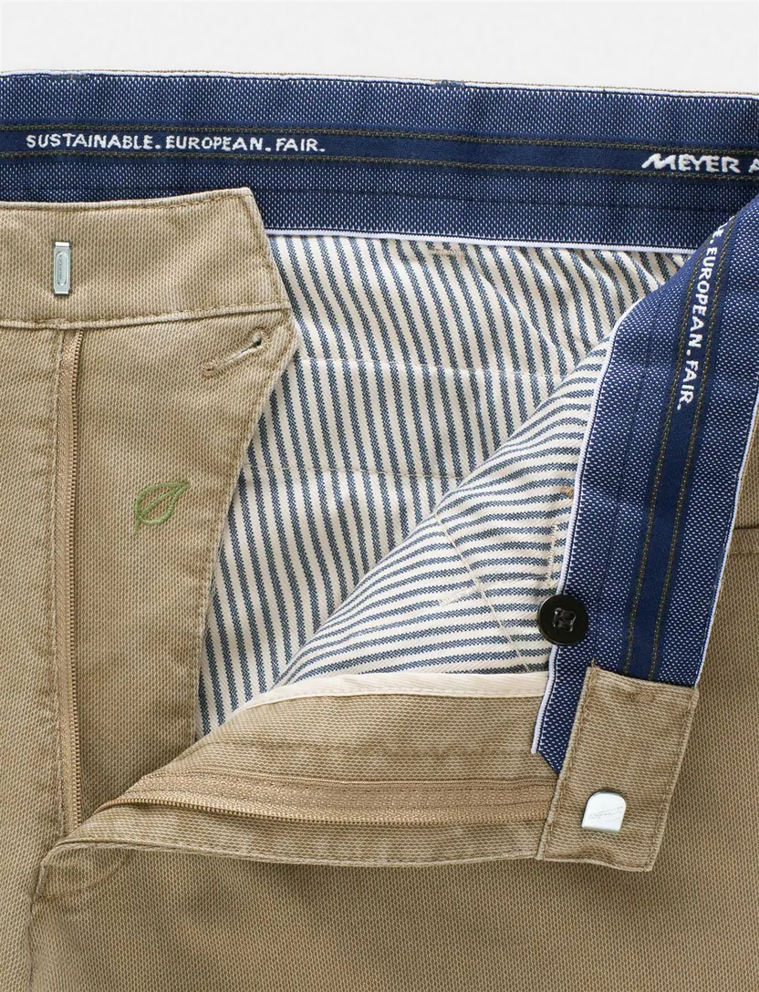 Meyer Dublin chino beige normale fit