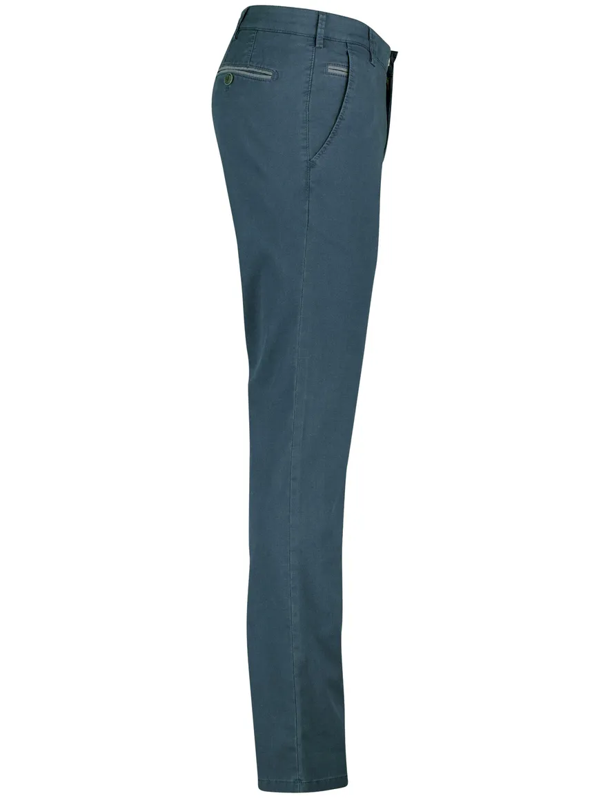 katoenen broek blauw Meyer Chicago