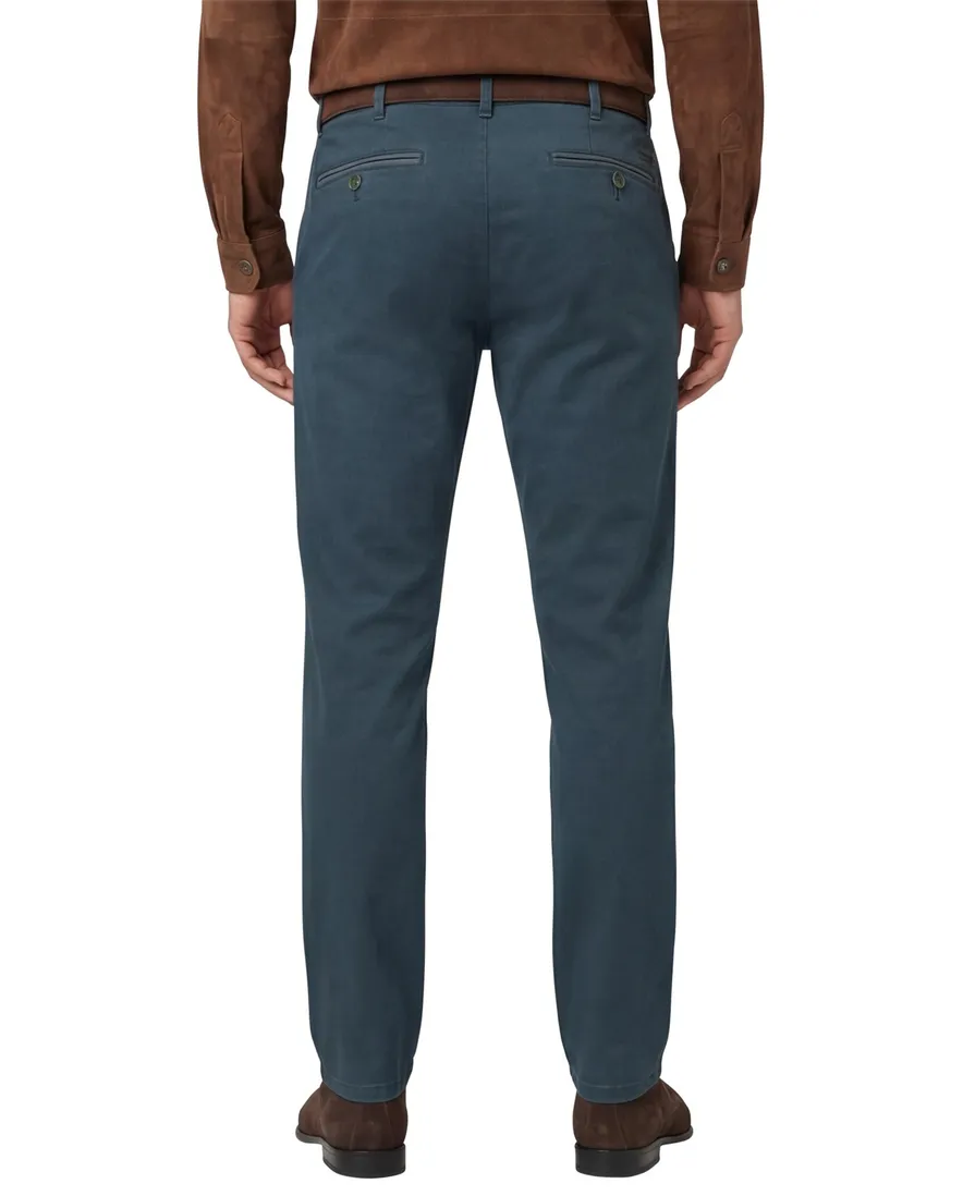 katoenen broek blauw Meyer Chicago