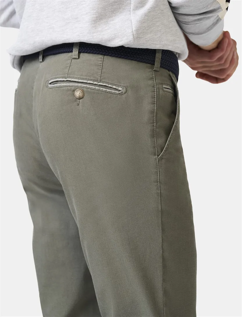 katoenen broek Meyer Bonn groen