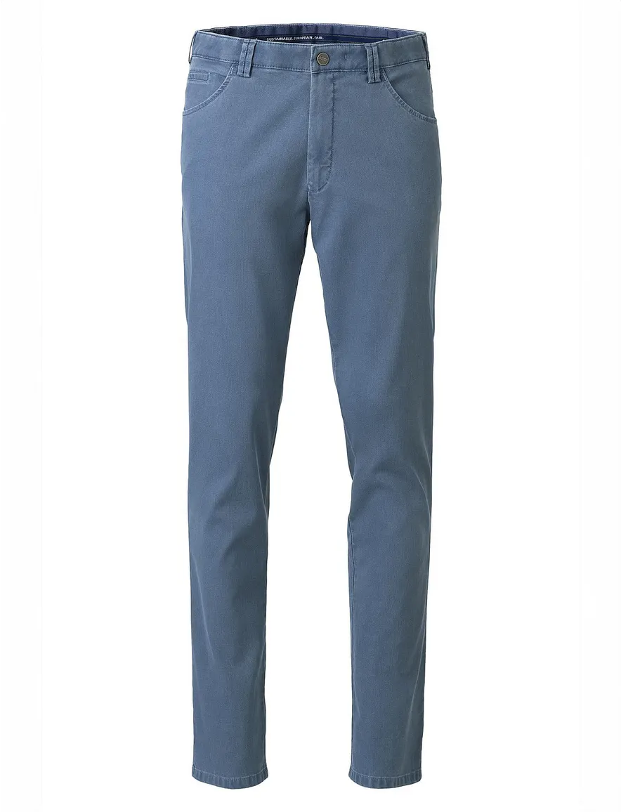 Meyer Dublin katoenen broek blauw
