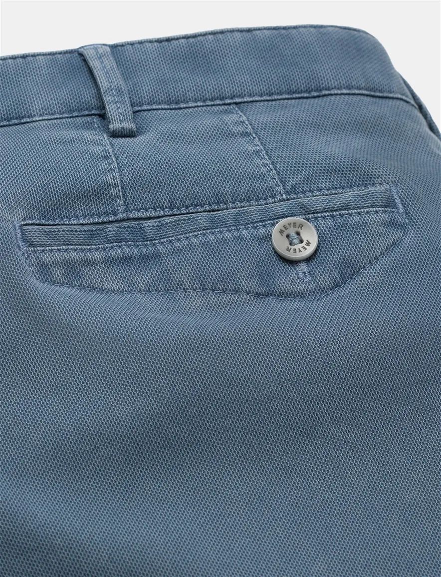 katoenen broek blauw Meyer Dublin