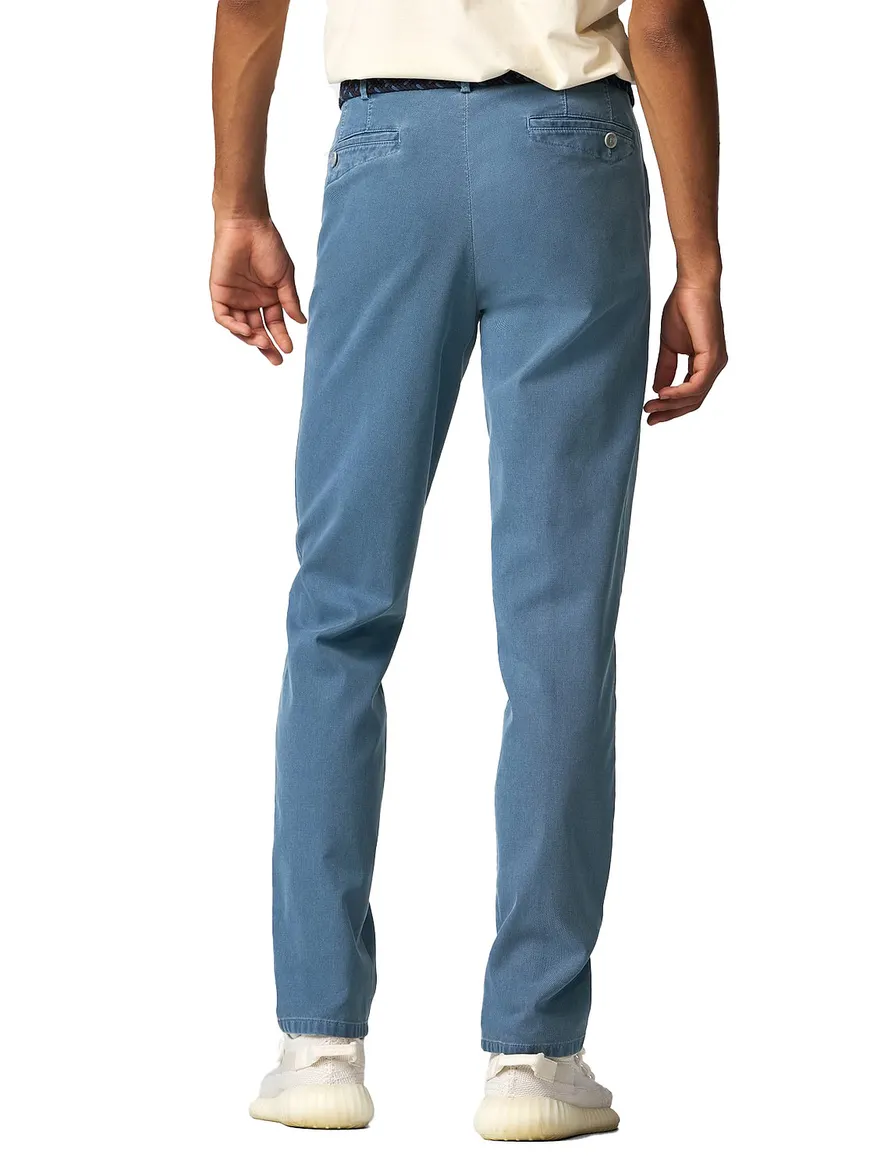 Meyer Dublin katoenen broek blauw