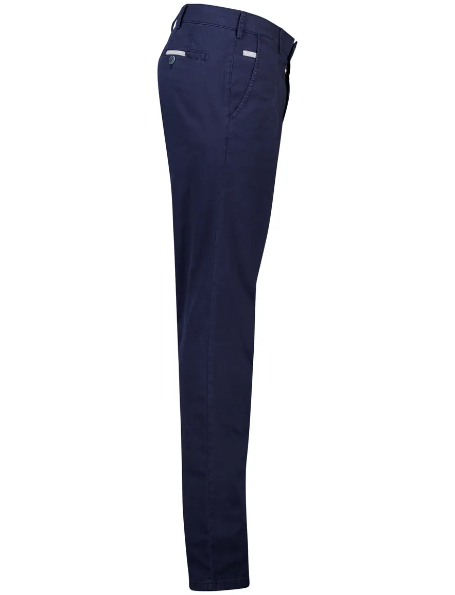 Meyer Pantalon flatfront Tokyo donkerblauw